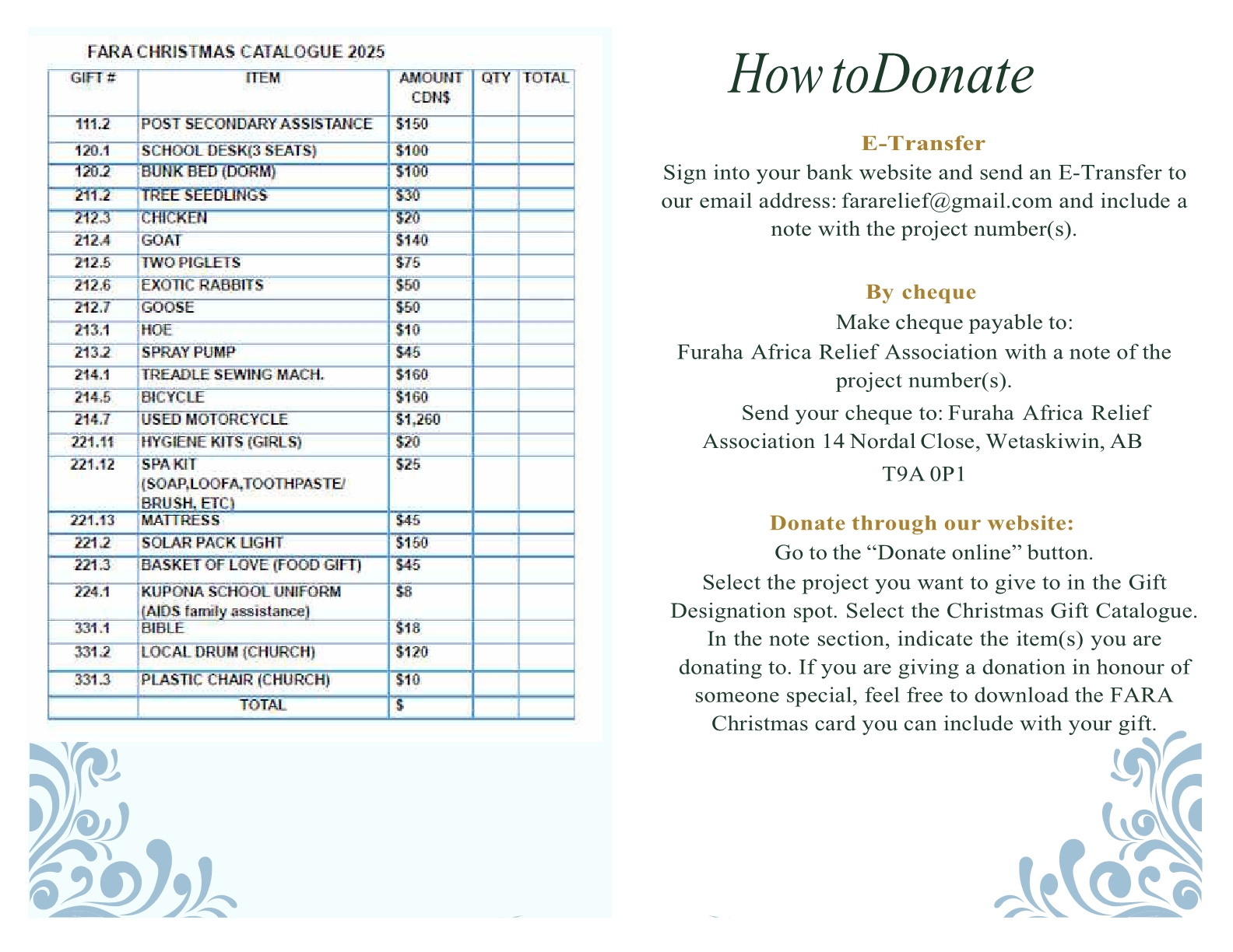 Donor Brochure 2025 Page2